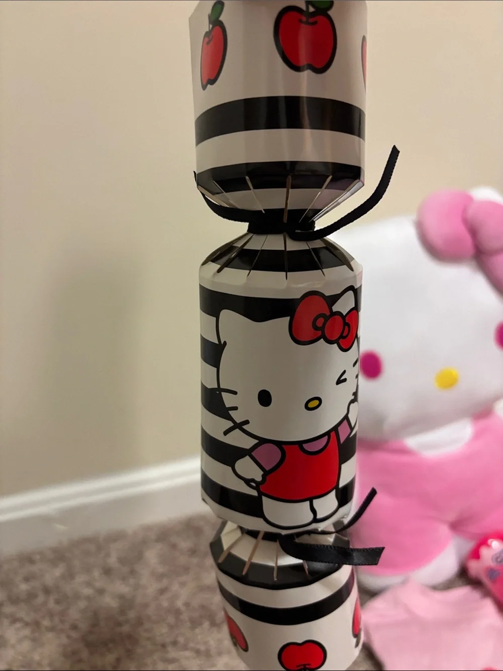 Hello Kitty Plush Party Set includes plush t-shirt socks slime and scrunchie